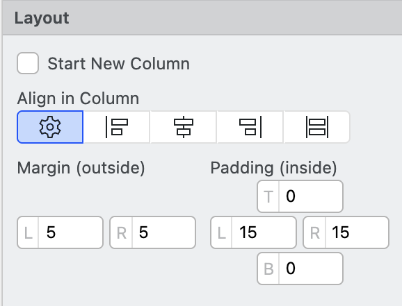 Label Properties