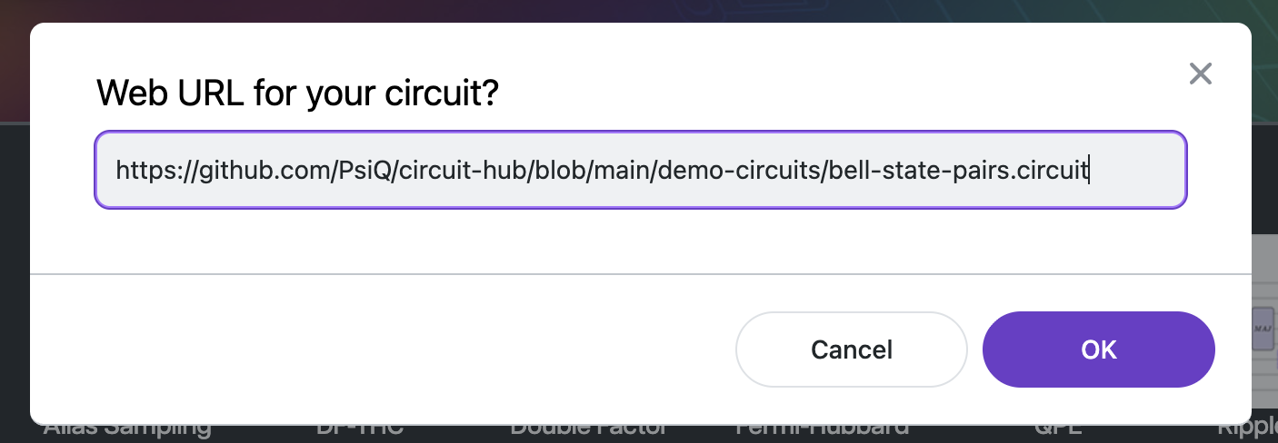 Open from URL