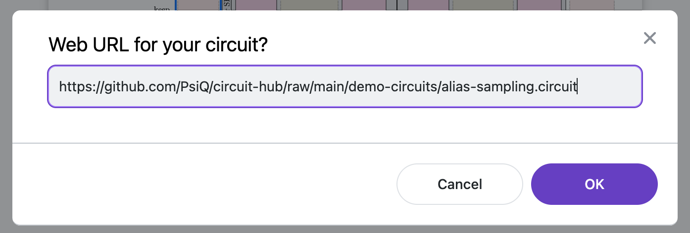 Circuit Menu