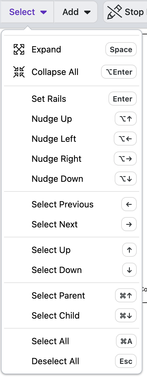 Select Menu
